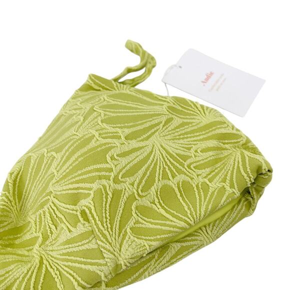 Andie Swim The Molokai Bikini Top Daiquiri Lime Green Size Large NEW with tags! - Picture 3 of 5